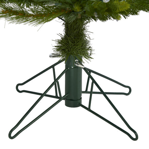 6' Hartford Fir Artificial Christmas Tree w/250 Warm (Multifunction LED Lights