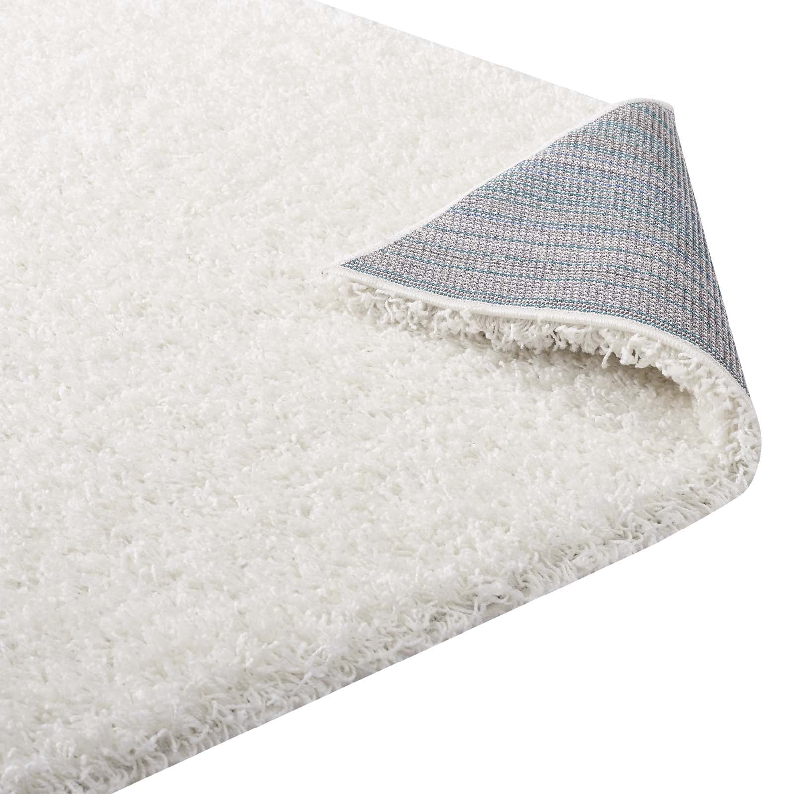Enyssa Solid 5x8 Shag Area Rug by Modway