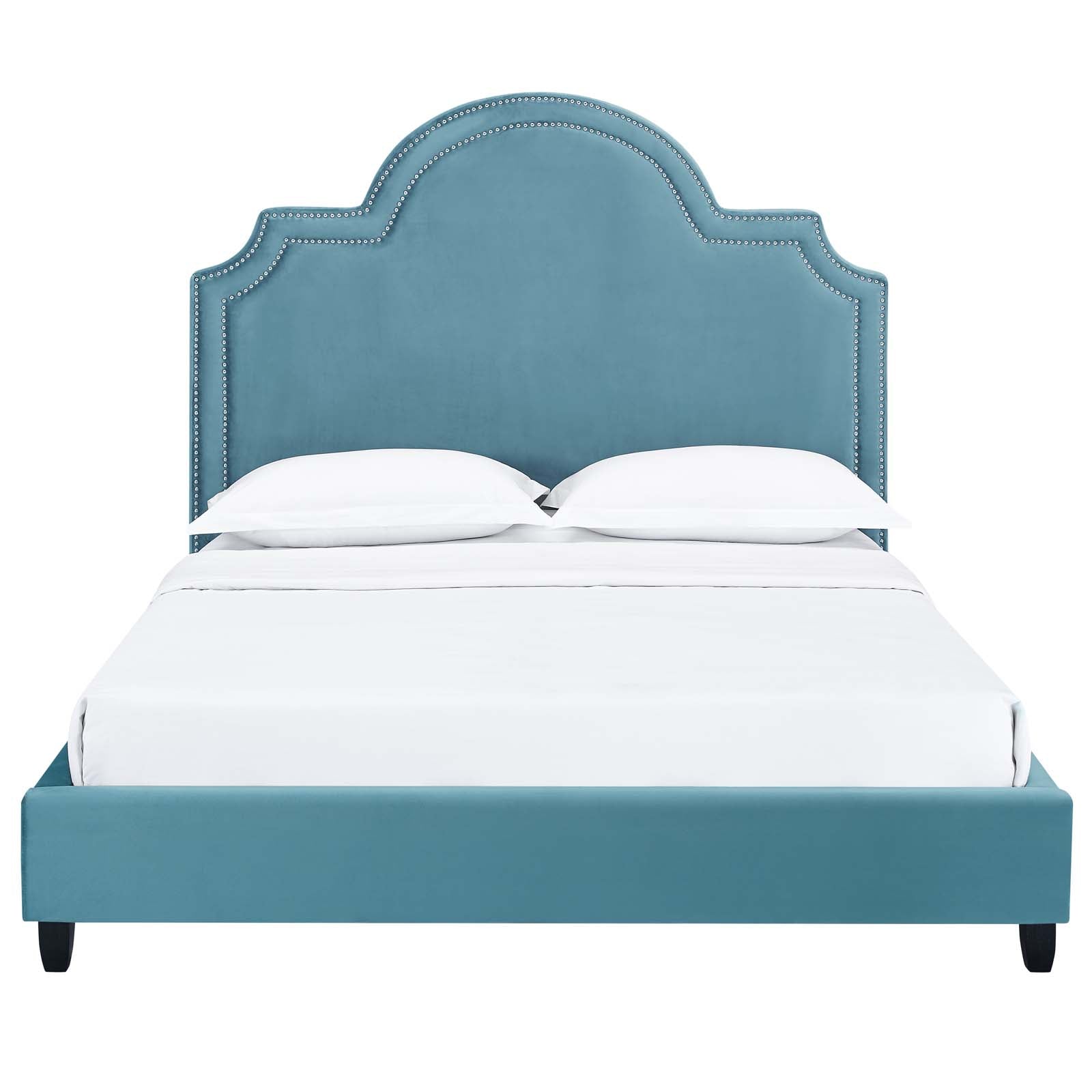 Primrose Performance Velvet Queen Platform Bed by Modway