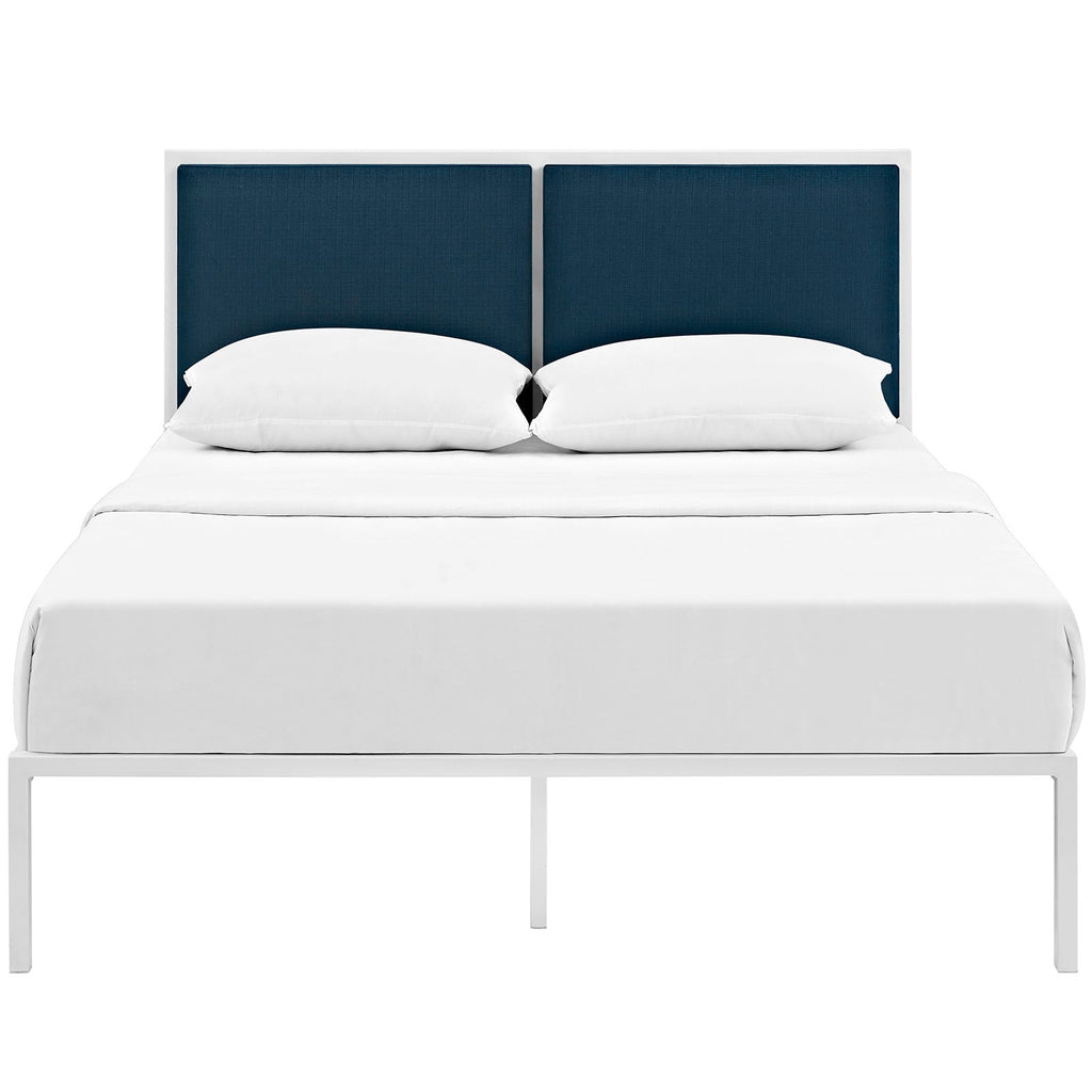 Della Fabric King Bed by Modway