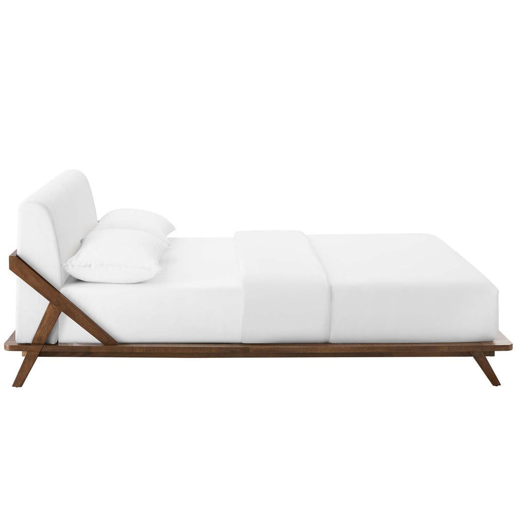 Luella Upholstered Fabric Queen Platform Bed by Modway