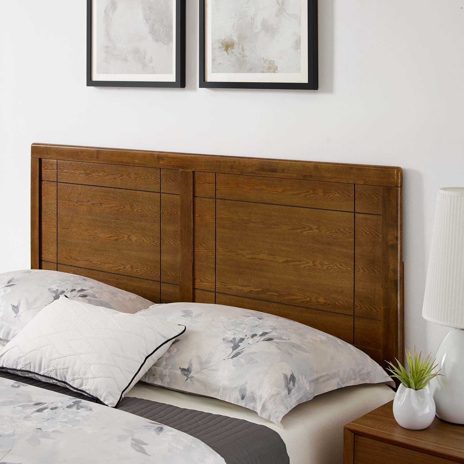 Marlee Wood Queen Platform Bed With Splayed Legs by Modway