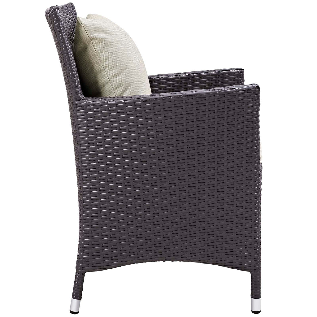 Convene 3 Piece Set Outdoor Patio with Fire Pit in