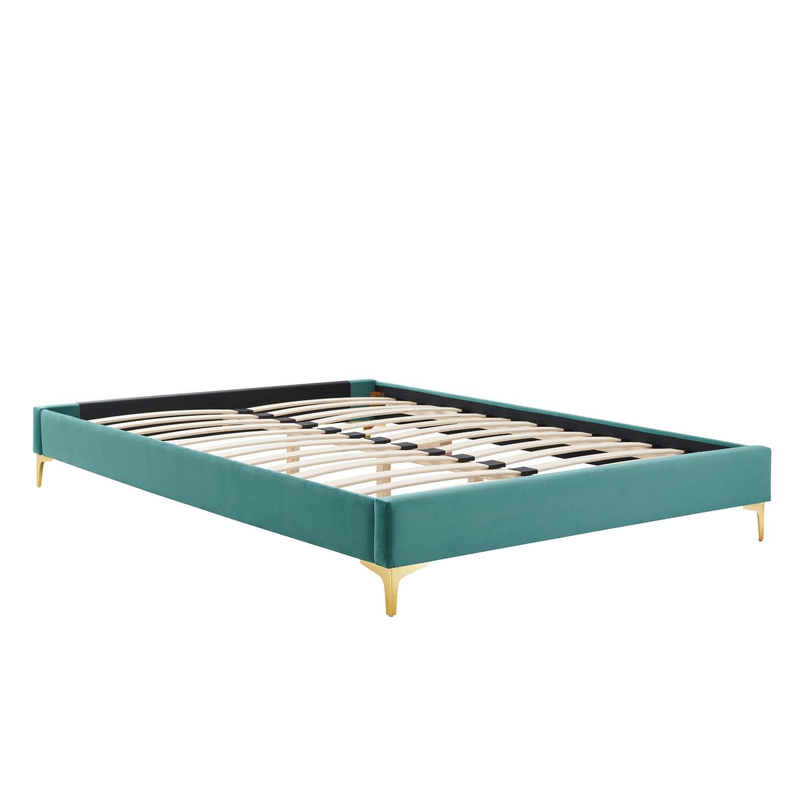 Sutton Performance Velvet King Bed Frame by Modway