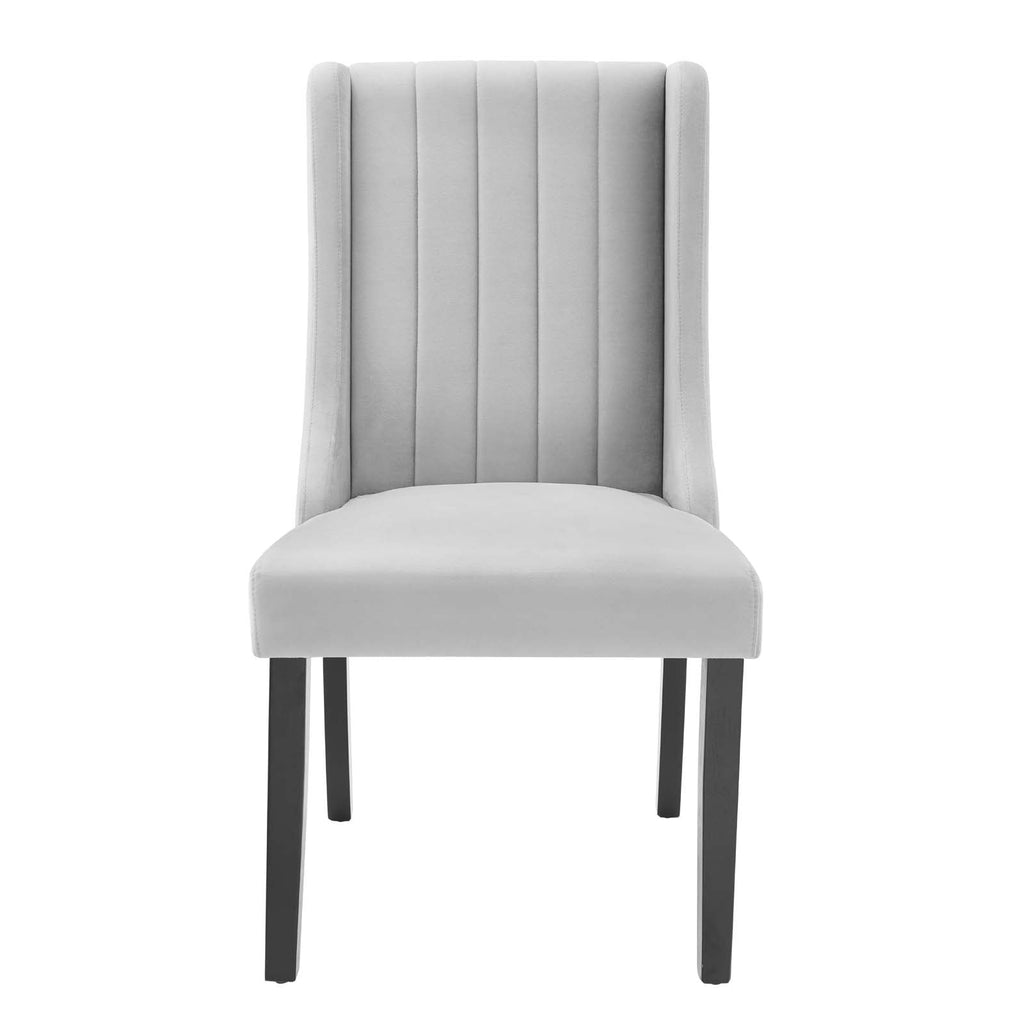 Renew Parsons Performance Velvet Dining Side Chairs Set of 2 by Modway