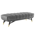 Adept 60" Performance Velvet Bench by Modway