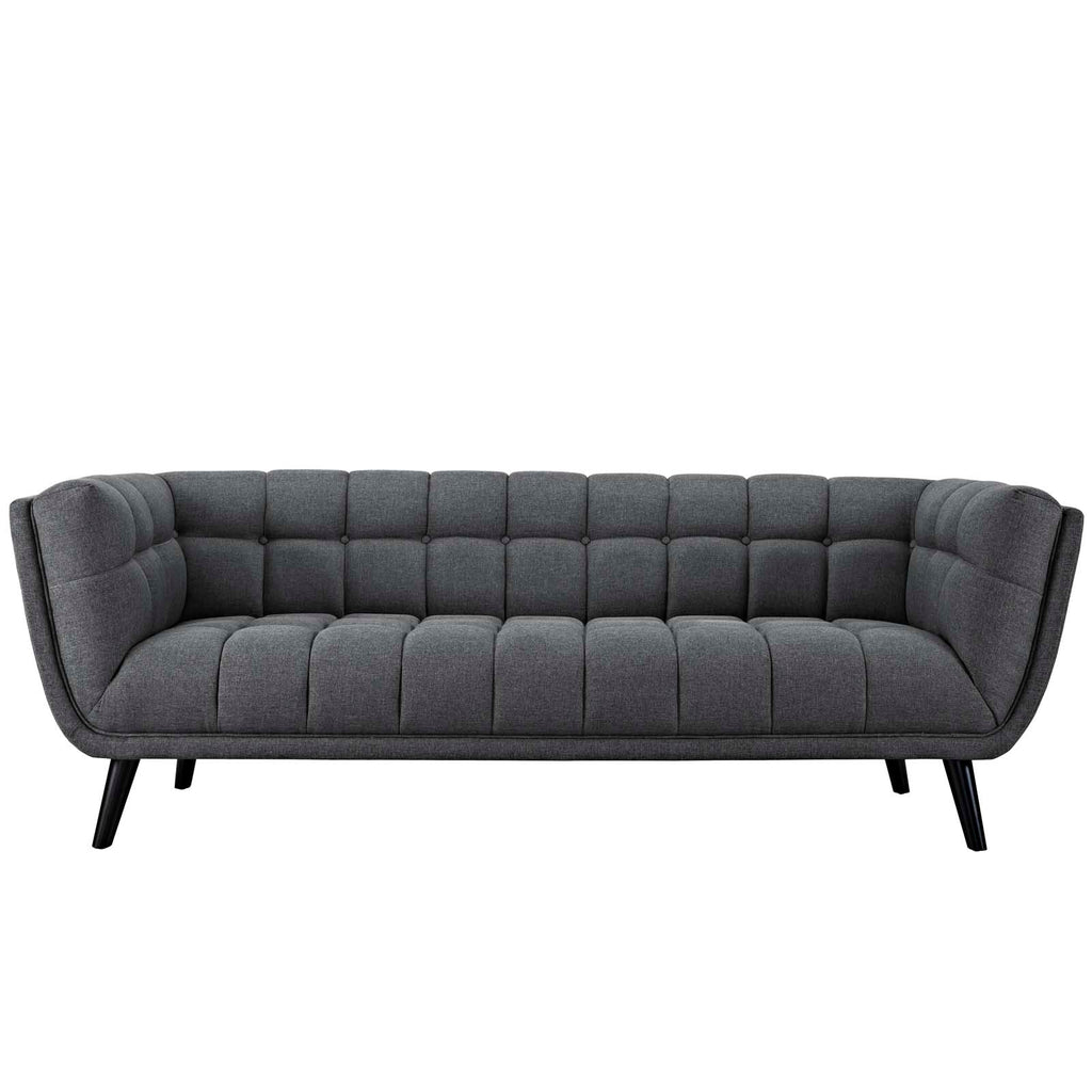 Bestow 3 Piece Upholstered Fabric Sofa and Armchair Set by Modway