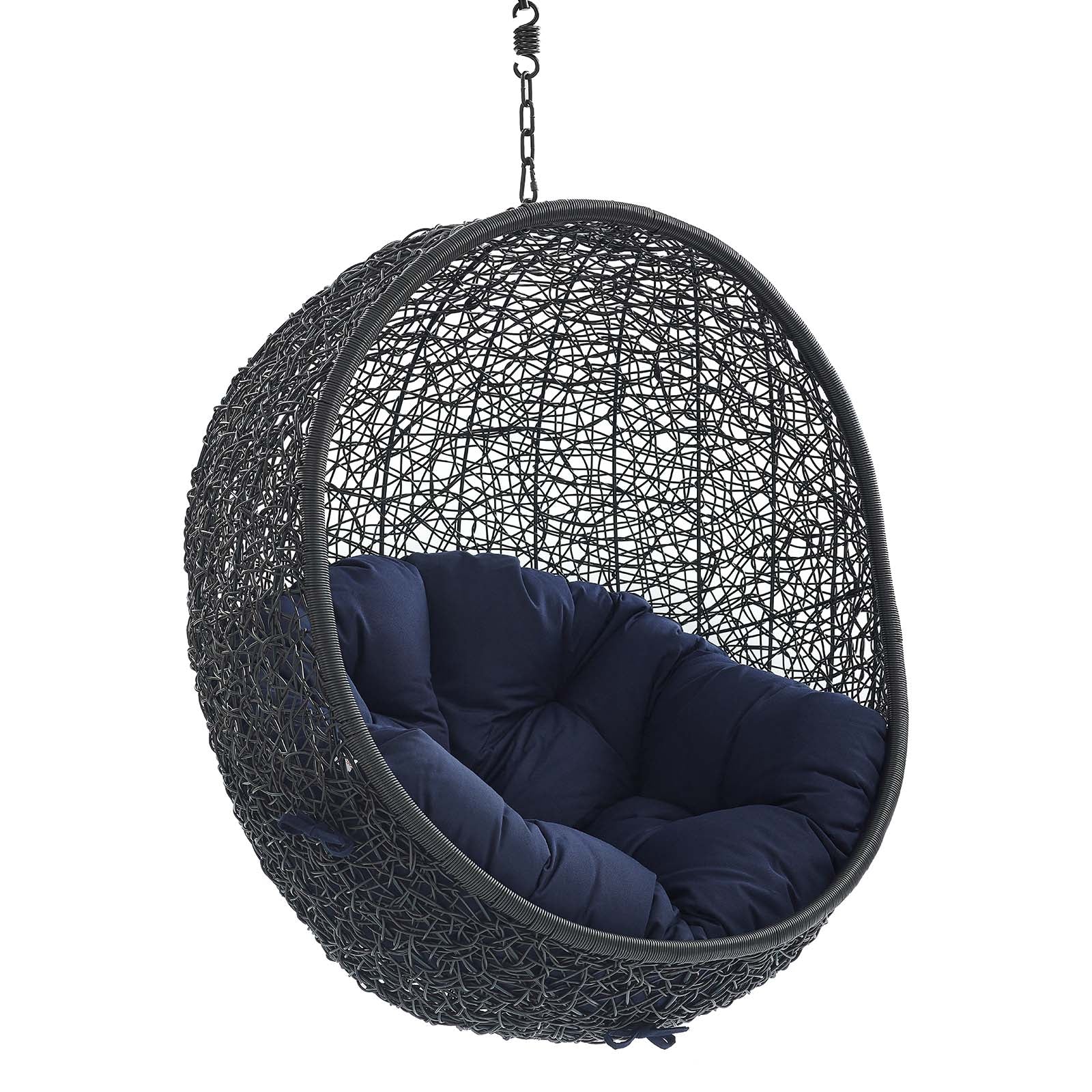 Encase Sunbrella¨ Fabric Swing Outdoor Patio Lounge Chair Without Stand by Modway