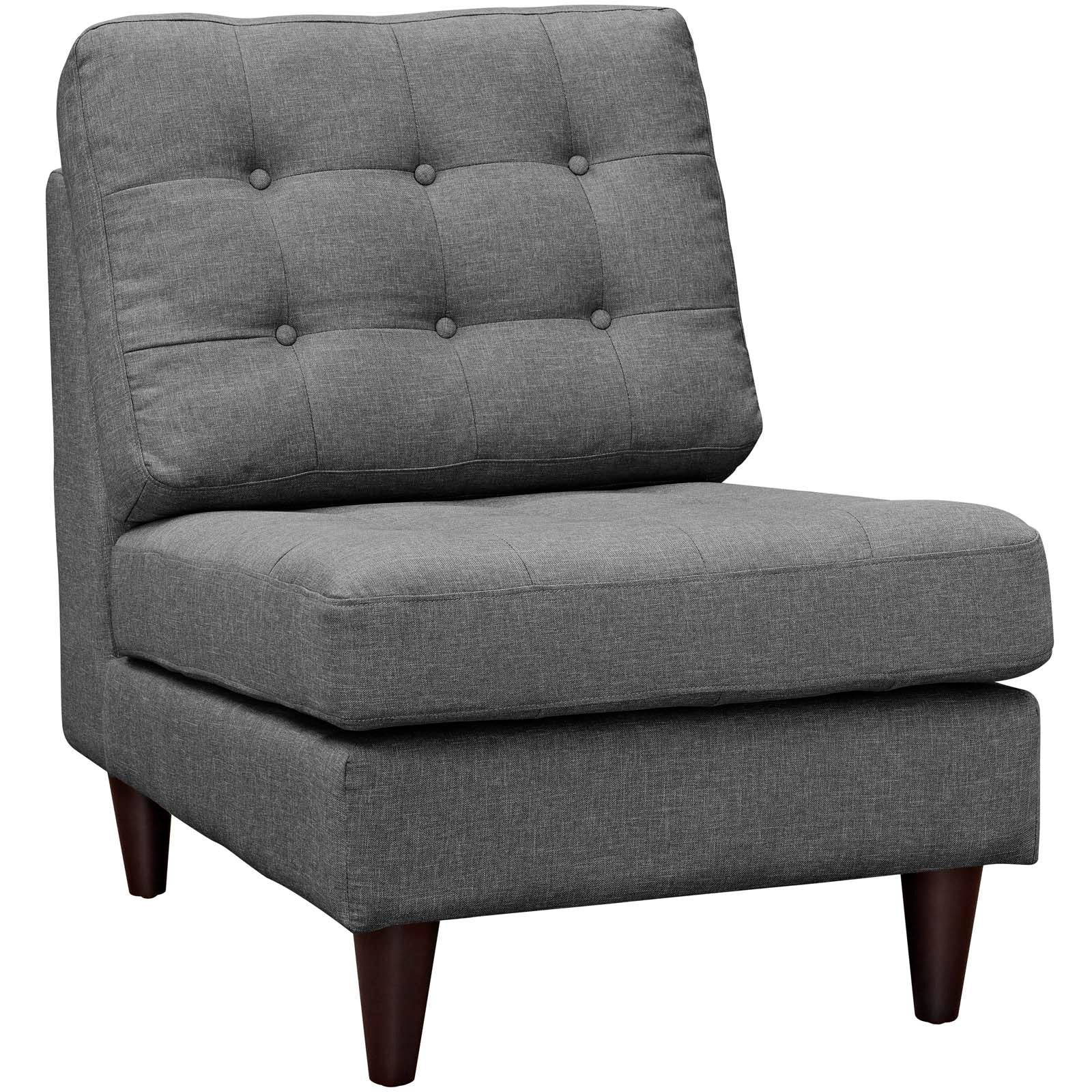 Empress Upholstered Fabric Lounge Chair by Modway