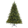 7.5' Colorado Mountain Fir 'Natural Look' Artificial Christmas Tree w/ 600 LED
