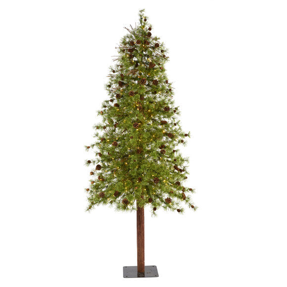 8' Wyoming Alpine Artificial Christmas Tree