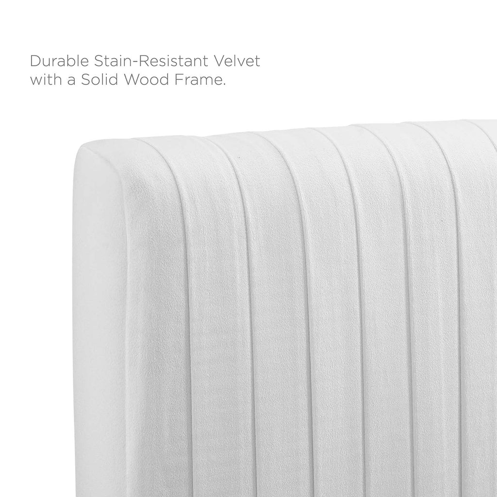 Eloise Channel Tufted Performance Velvet Full/Queen Headboard by Modway