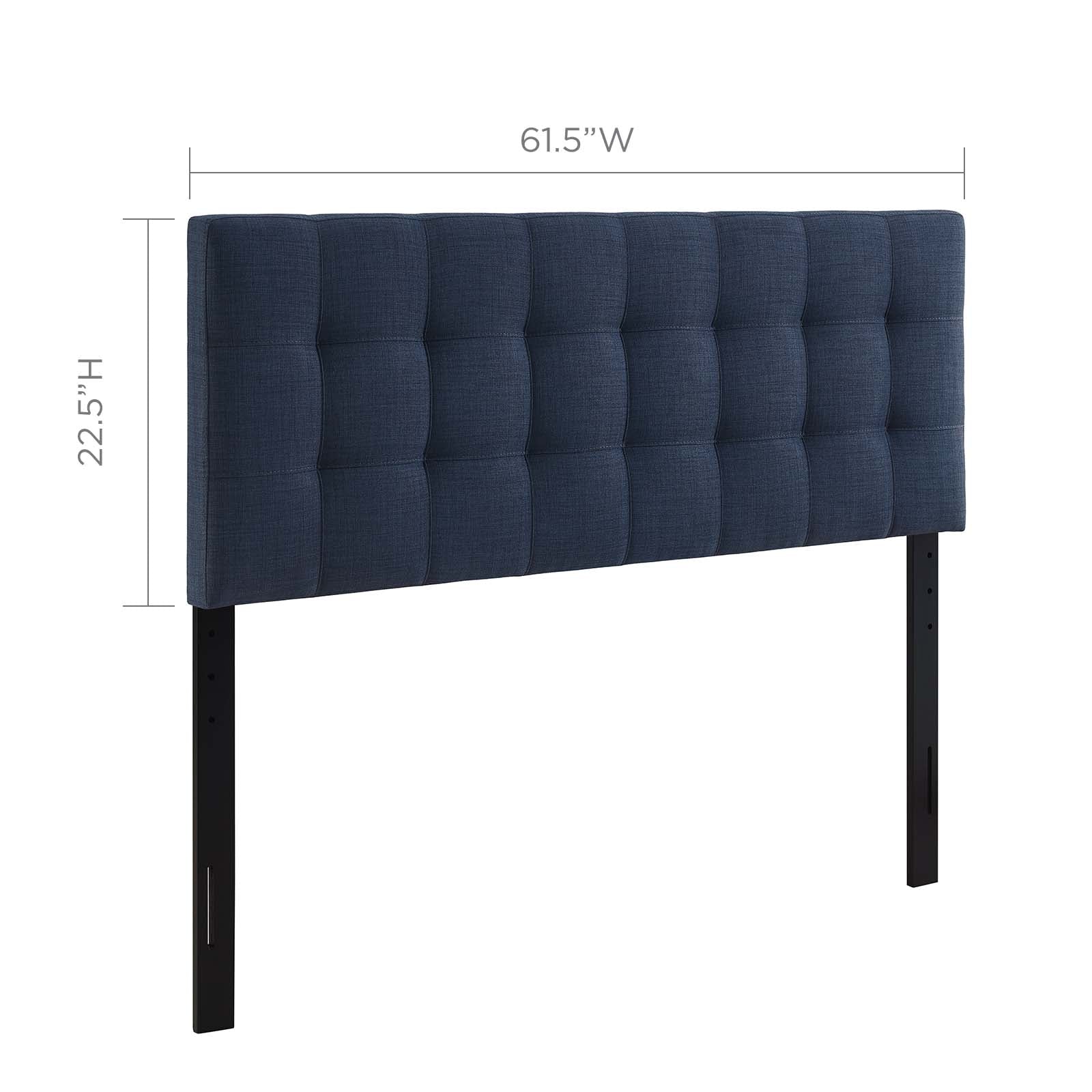 Lily Upholstered Fabric Queen Headboard by Modway