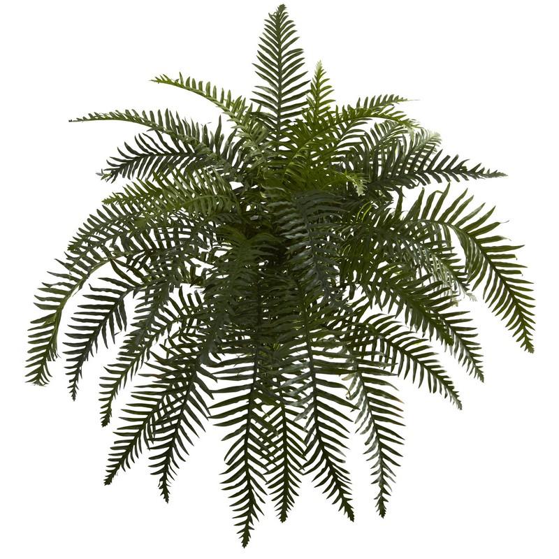 26" River Fern Artificial Plant (Set Of 2) 6119-S2 By Nearly Natural