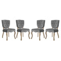 Array Dining Side Chair Set of 4 by Modway
