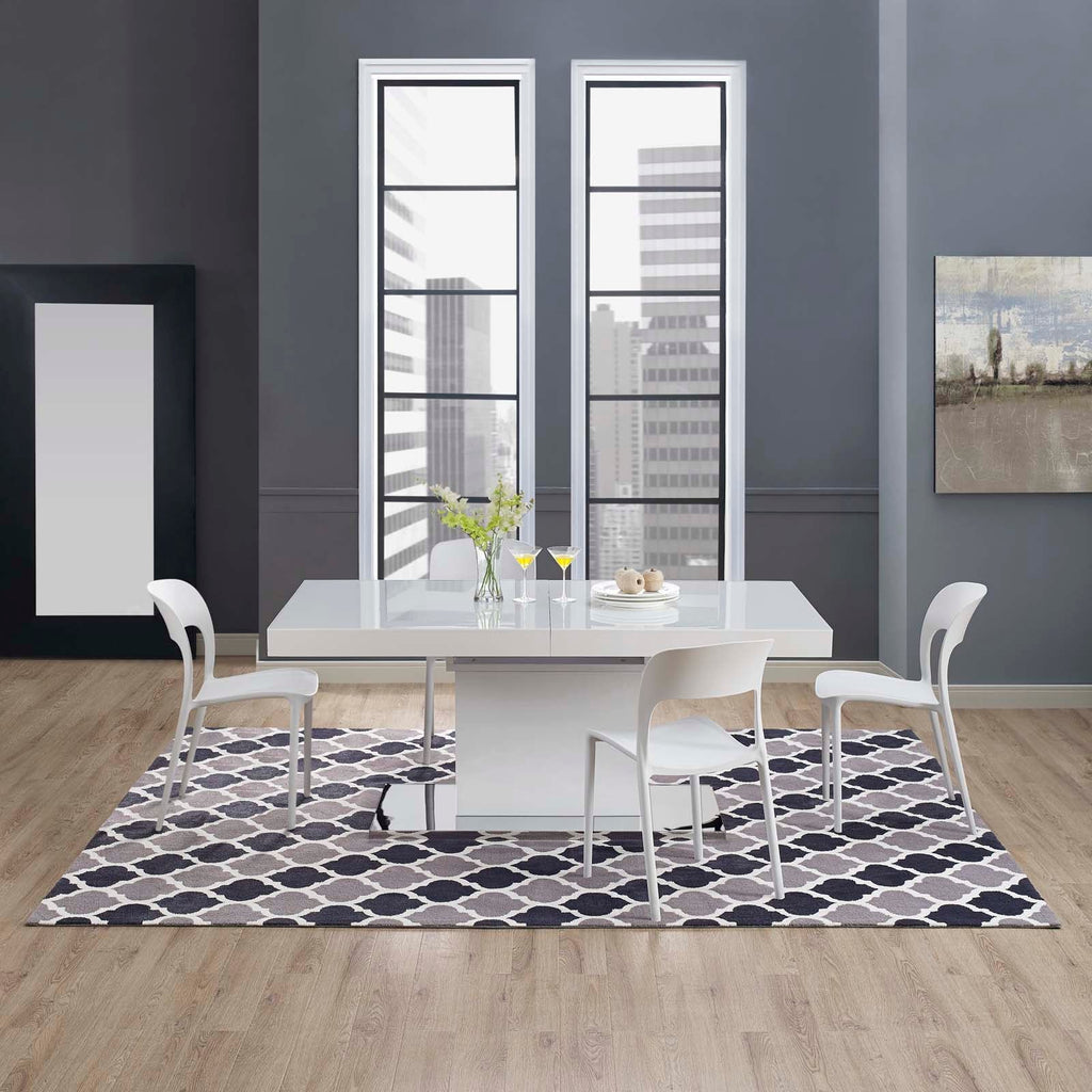 Lida Moroccan Trellis 8x10 Area Rug by Modway