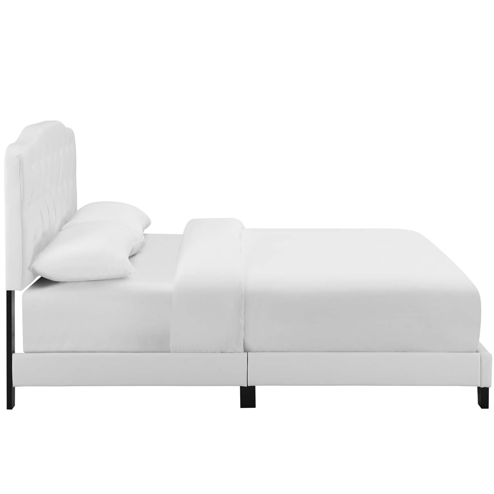 Amelia Faux Leather Full Bed by Modway