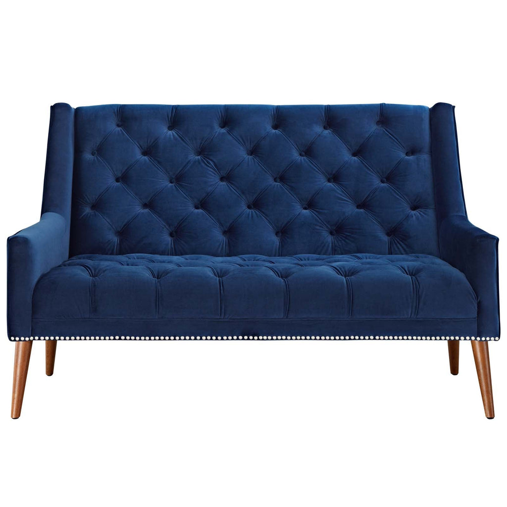 Peruse Performance Velvet Loveseat by Modway