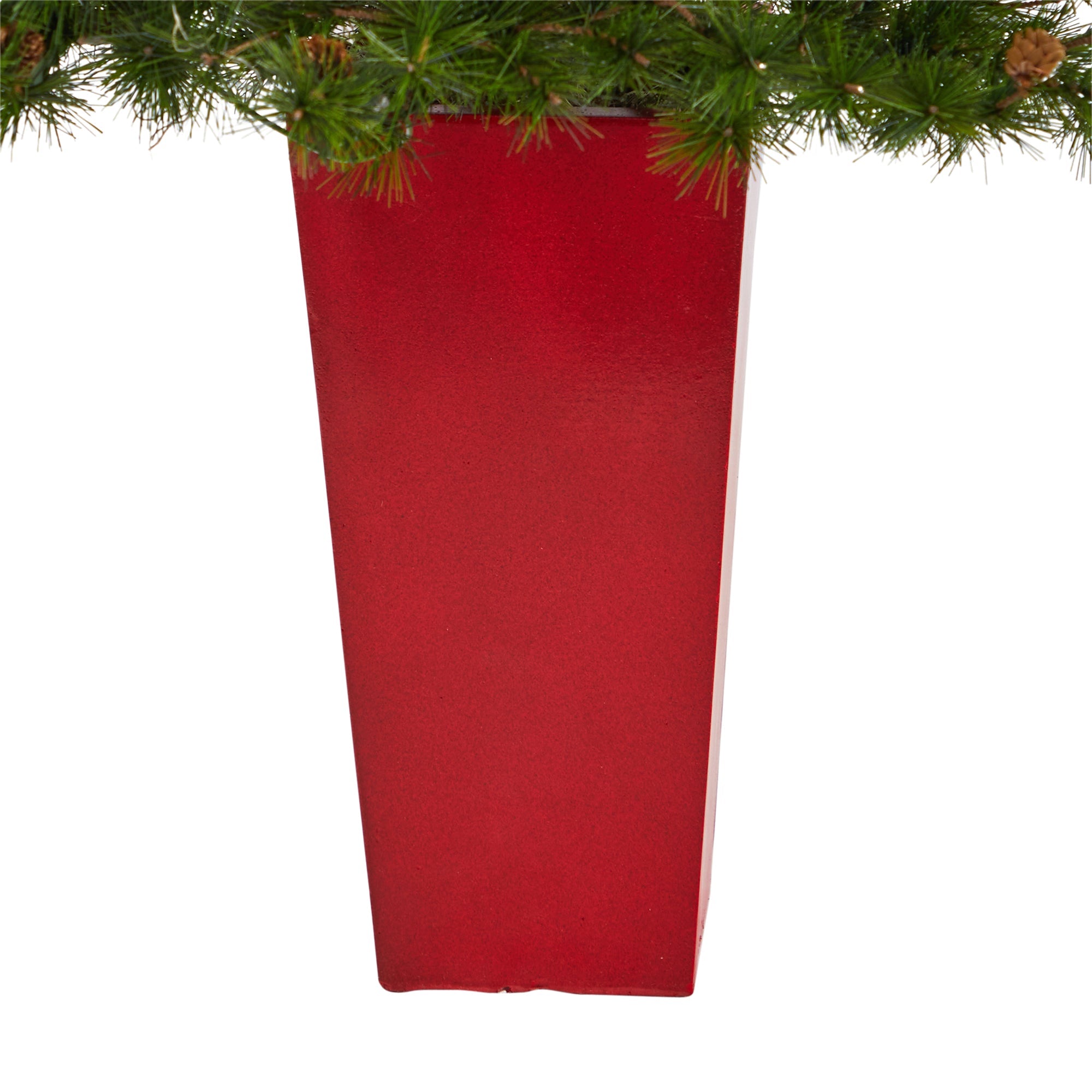 44' Colorado Mountain Pine Artificial Christmas Tree w/ 50 Clear Lights