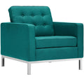 Loft Upholstered Fabric Armchair by Modway