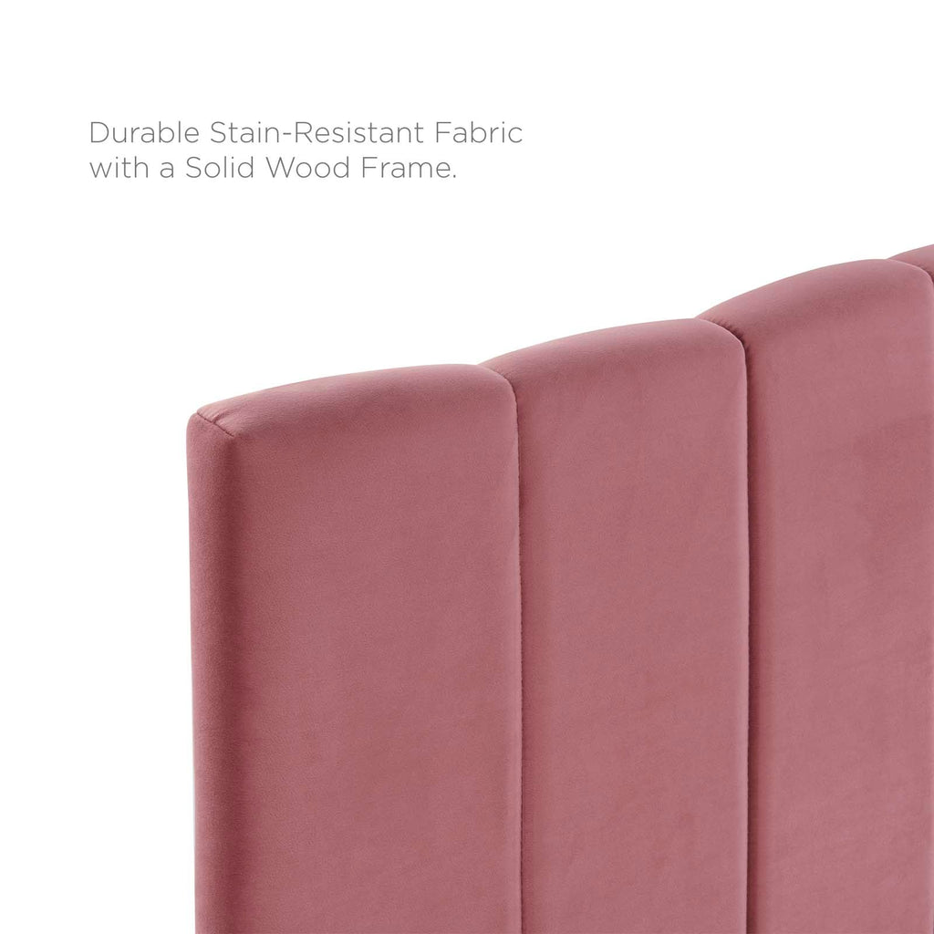 Camilla Channel Tufted Performance Velvet King/California King Headboard by Modway