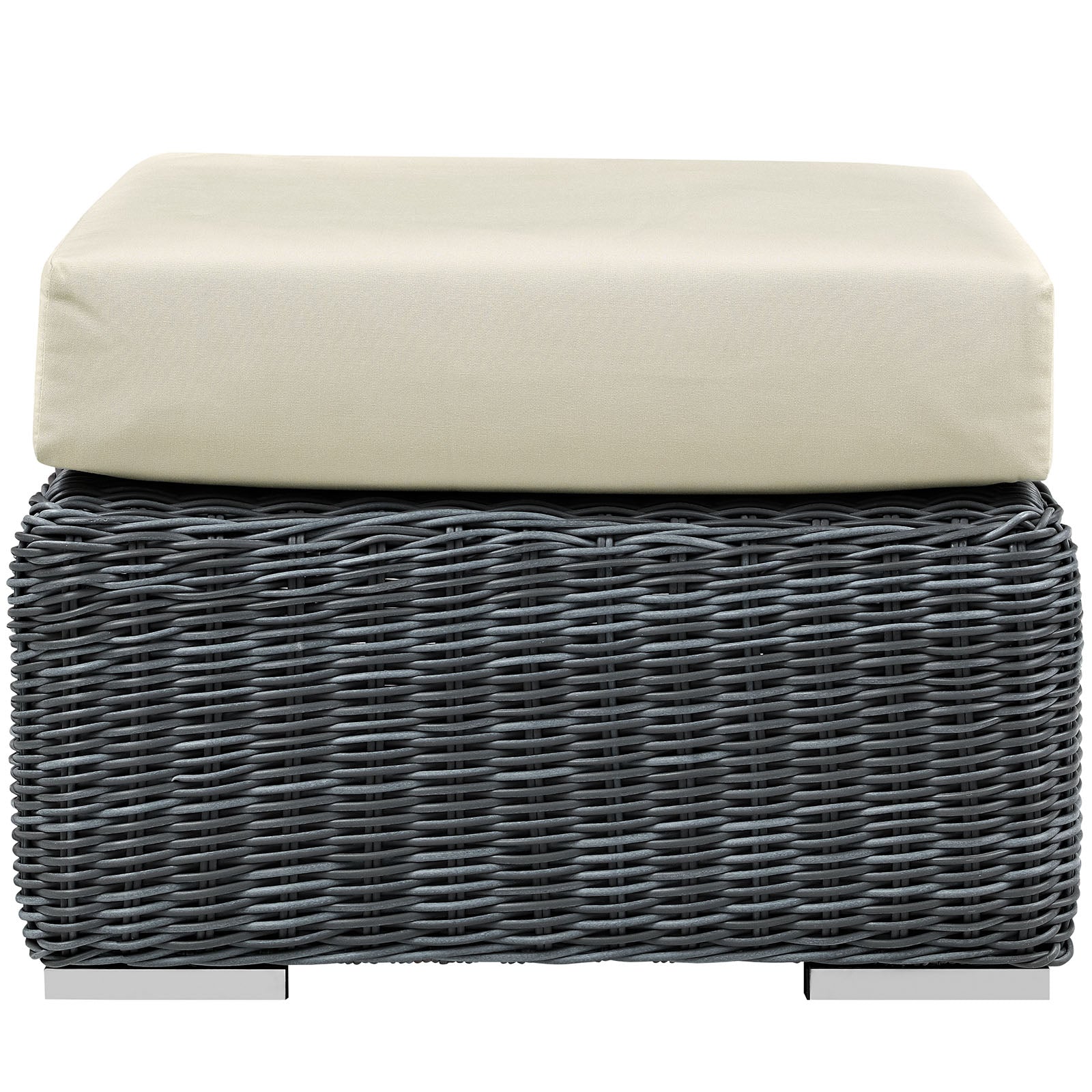 Summon Outdoor Patio Sunbrella¨ Ottoman by Modway