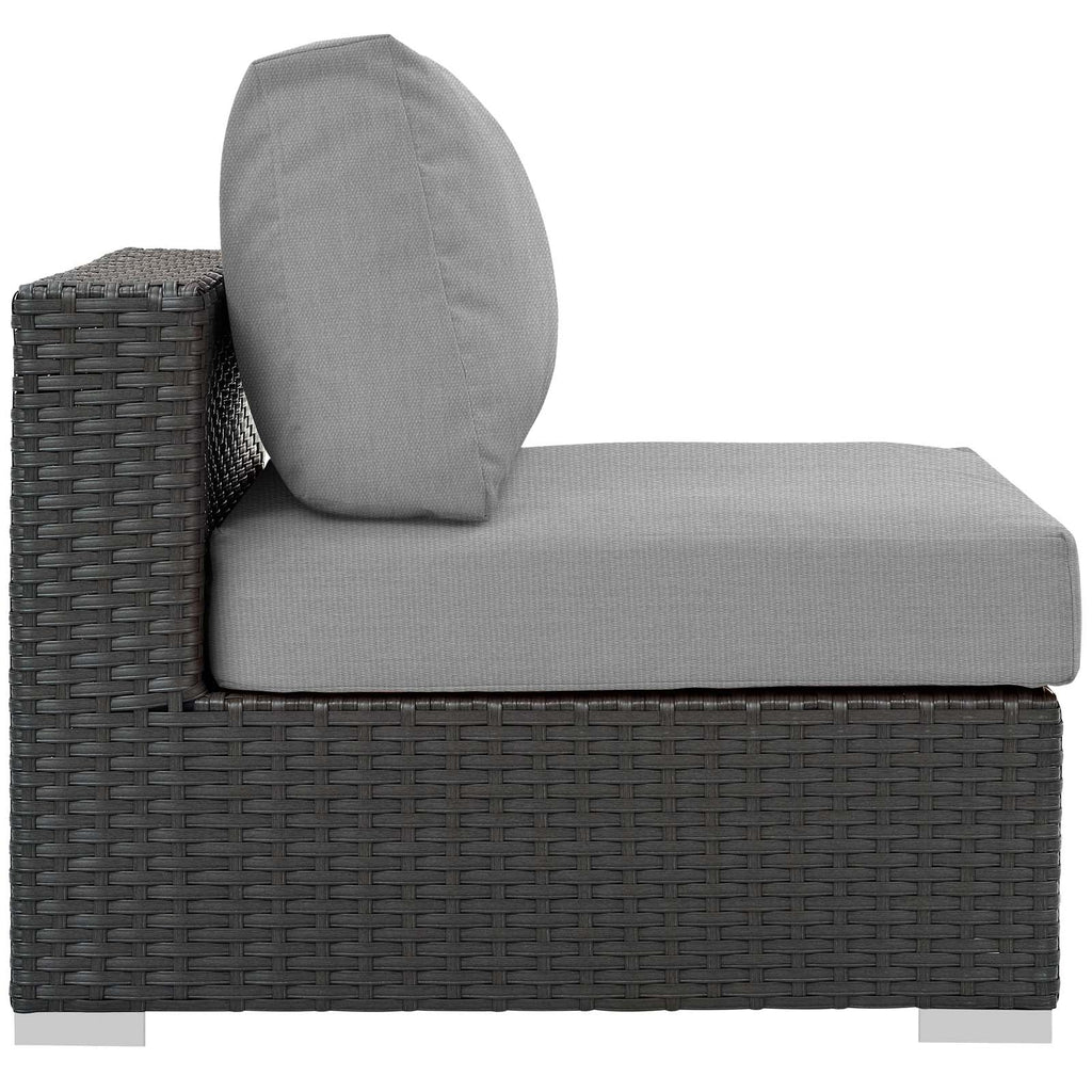 Sojourn Outdoor Patio Fabric Sunbrella¨ Armless by Modway
