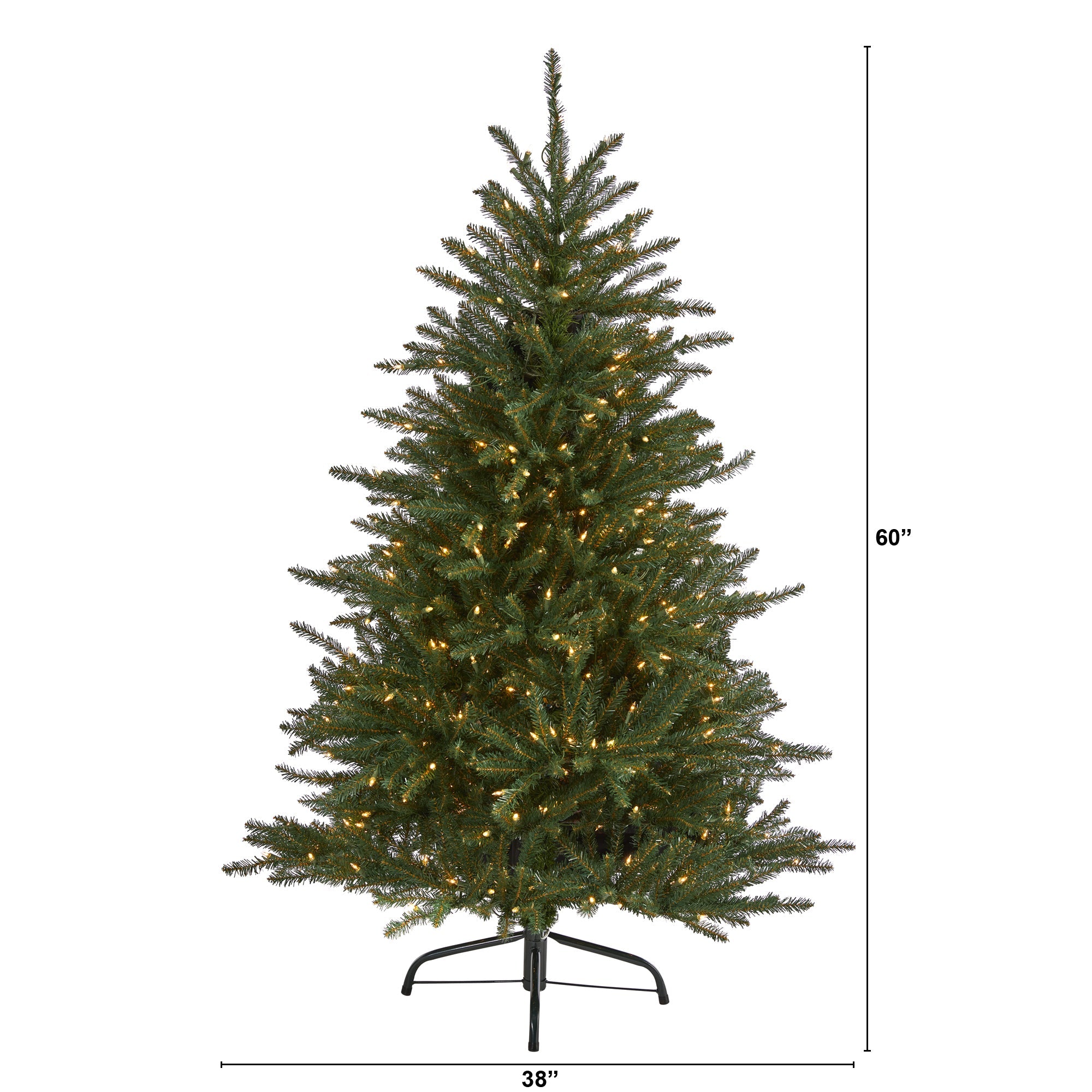 5' Napa Valley Fir Artificial Chrstmas Tree with 350 Clear Lights