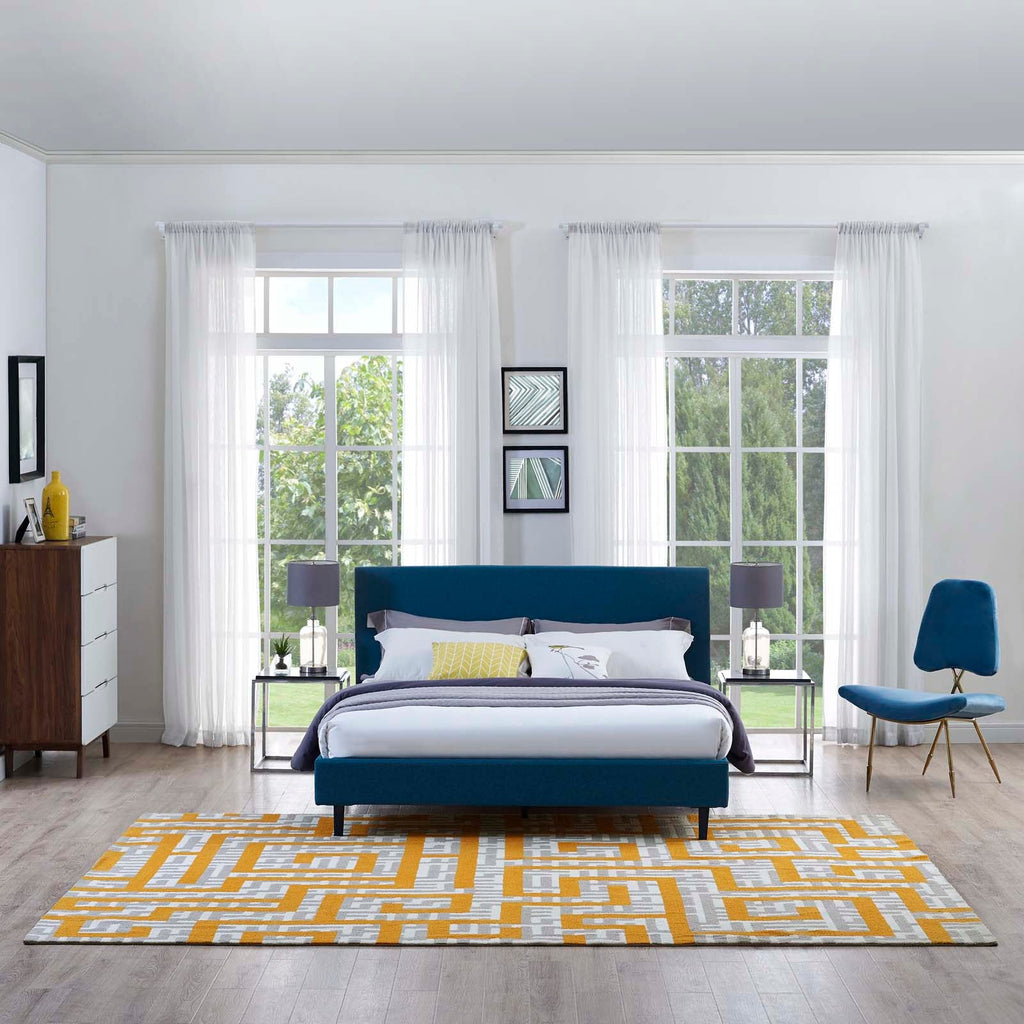 Nahia Geometric Maze 8x10 Area Rug by Modway