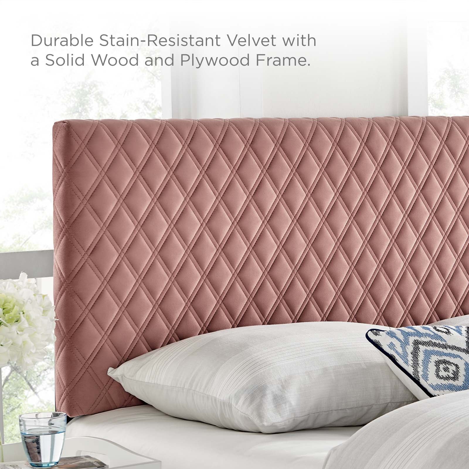 Angela Performance Velvet King Headboard by Modway