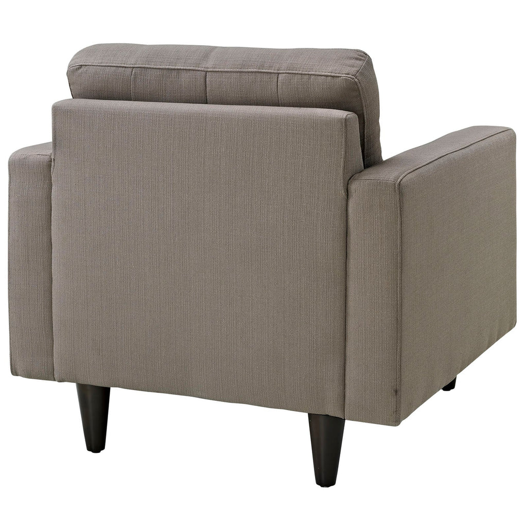 Empress Upholstered Fabric Armchair Set of 2 by Modway
