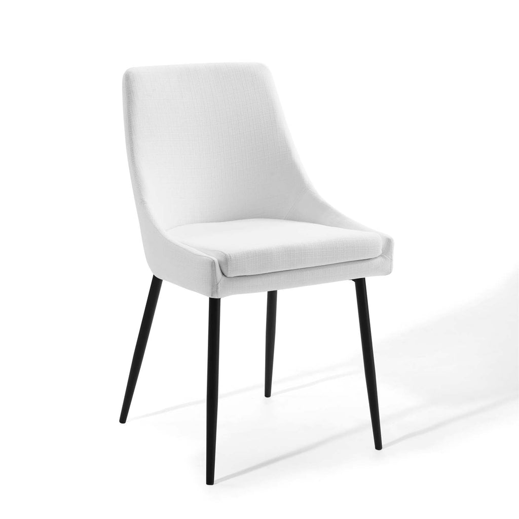 Viscount Upholstered Fabric Dining Chairs Set of 2 by Modway