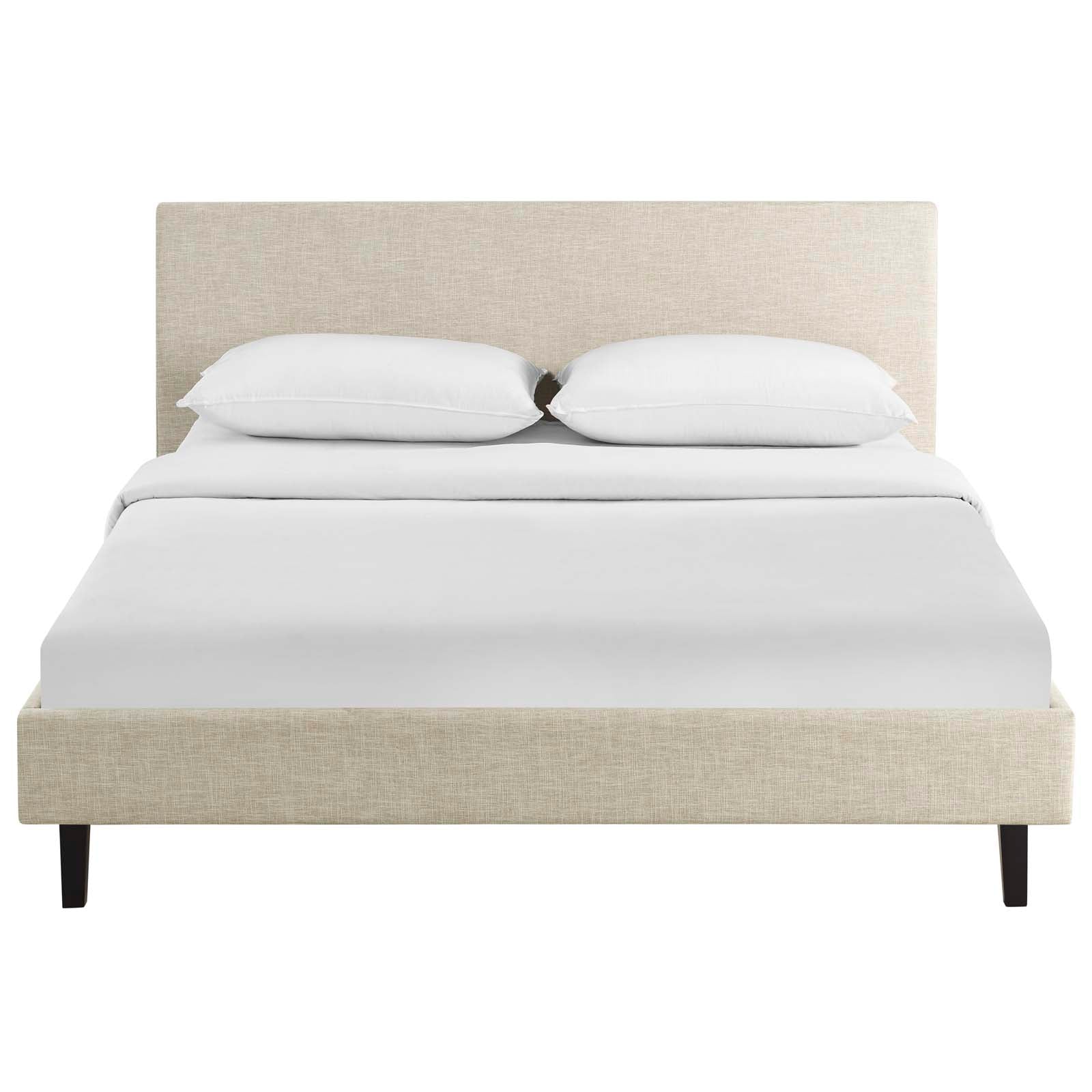 Anya Fabric Queen Bed by Modway