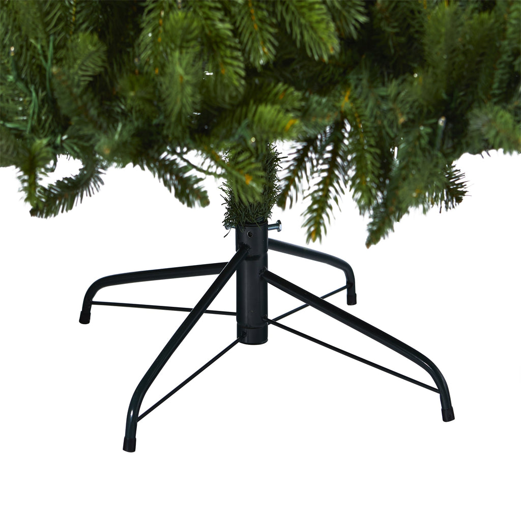 7' Sierra Spruce 'Natural Look' Artificial Christmas Tree w/ 500 Clear LED Light