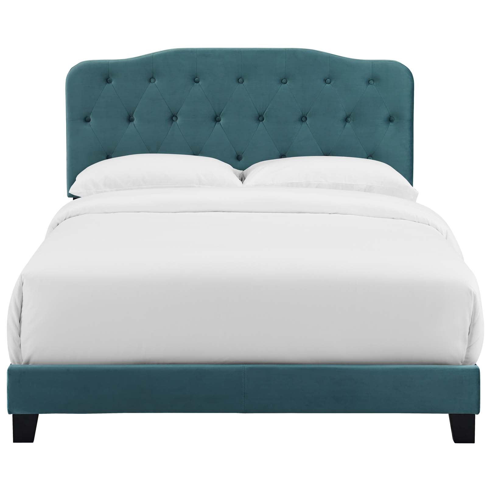 Amelia Performance Velvet Twin Bed by Modway