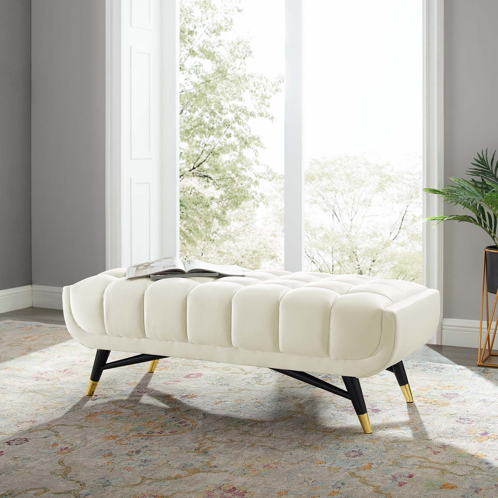 Adept 47.5" Performance Velvet Bench by Modway