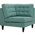 Empress Upholstered Fabric Corner Sofa by Modway