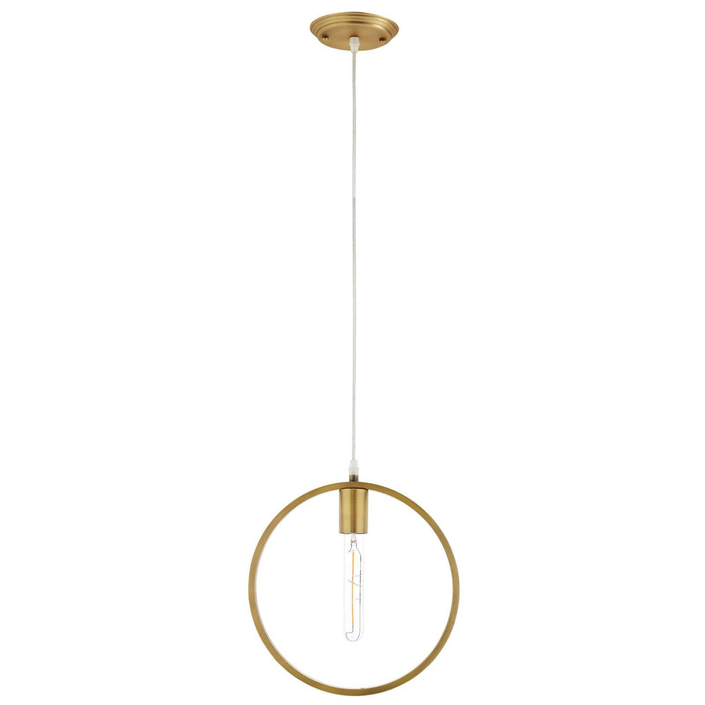 Orbit Brass Ceiling Pendant Light by Modway