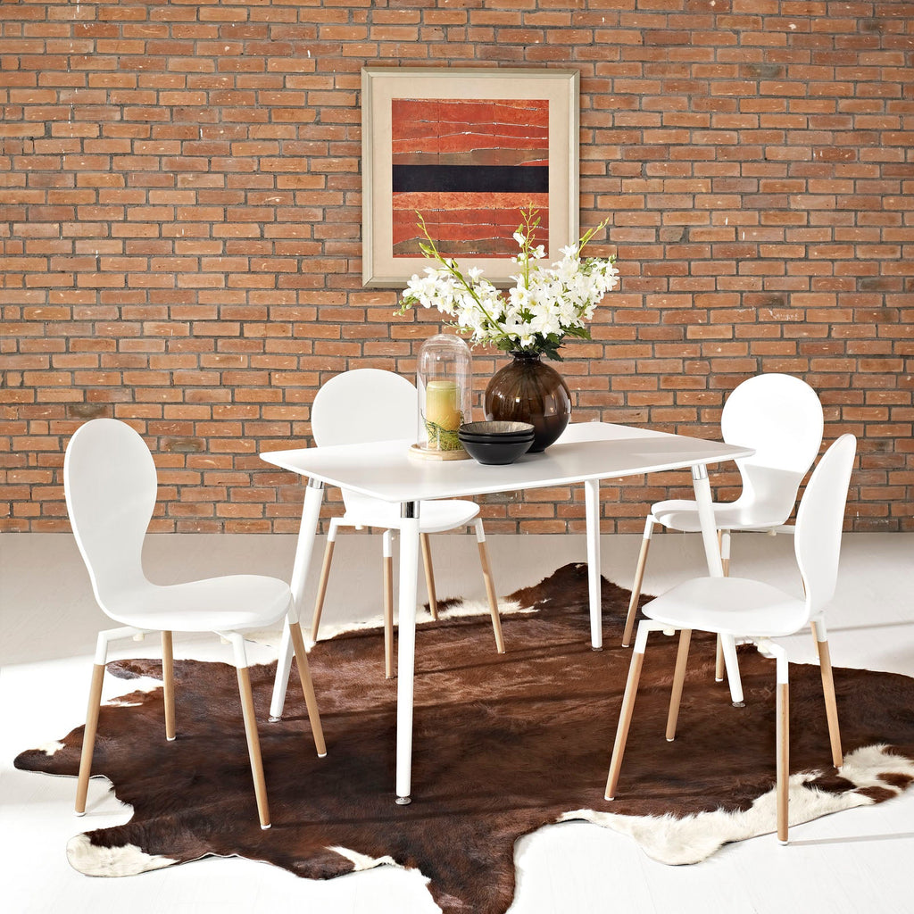 Lode Rectangle Wood Dining Table by Modway