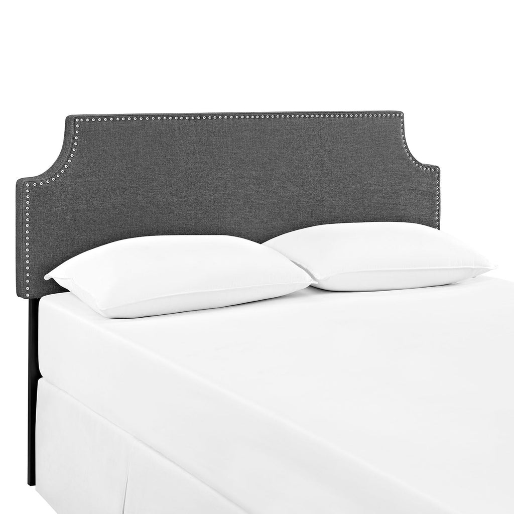 Laura Upholstered Fabric King Headboard by Modway