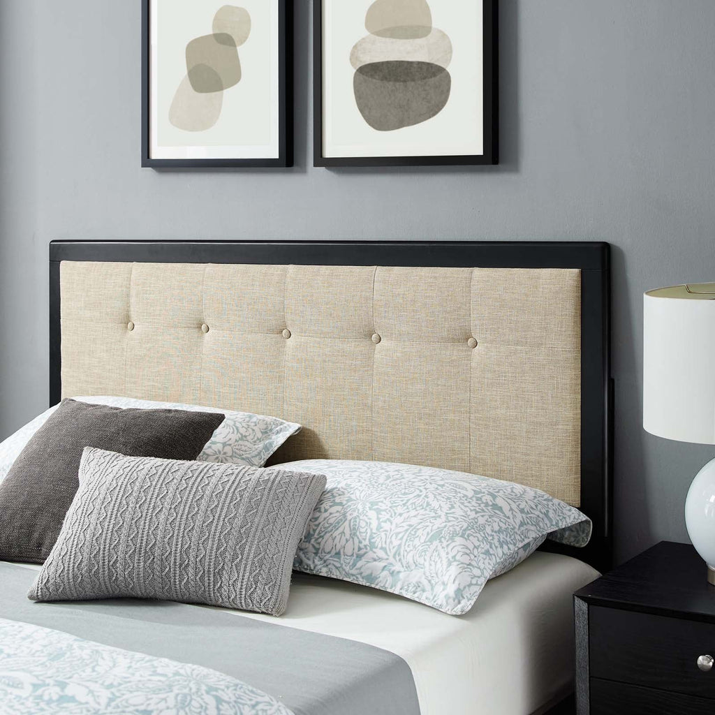 Willow Wood Queen Platform Bed With Splayed Legs by Modway