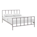 Dower Stainless Steel Queen Bed by Modway