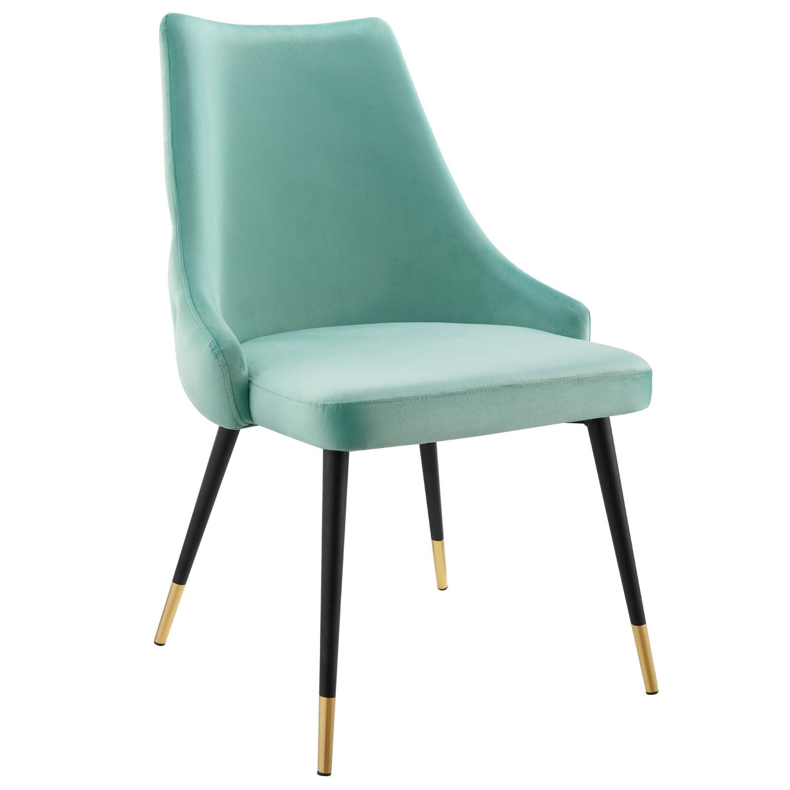 Adorn Performance Velvet Dining Side Chair Set of 2 by Modway