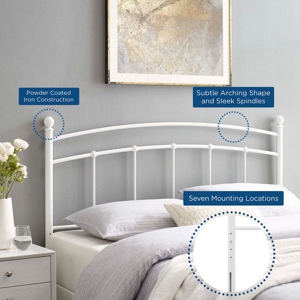 Abigail Metal Twin Headboard by Modway