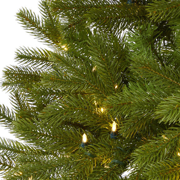 6' Cambridge Spruce Flat Back Artificial Christmas Tree