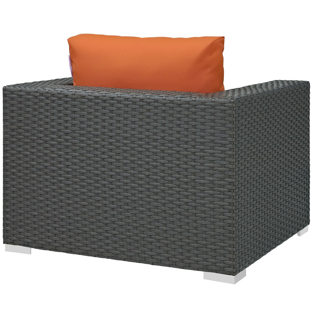 Sojourn Outdoor Patio Sunbrella¨ Armchair by Modway