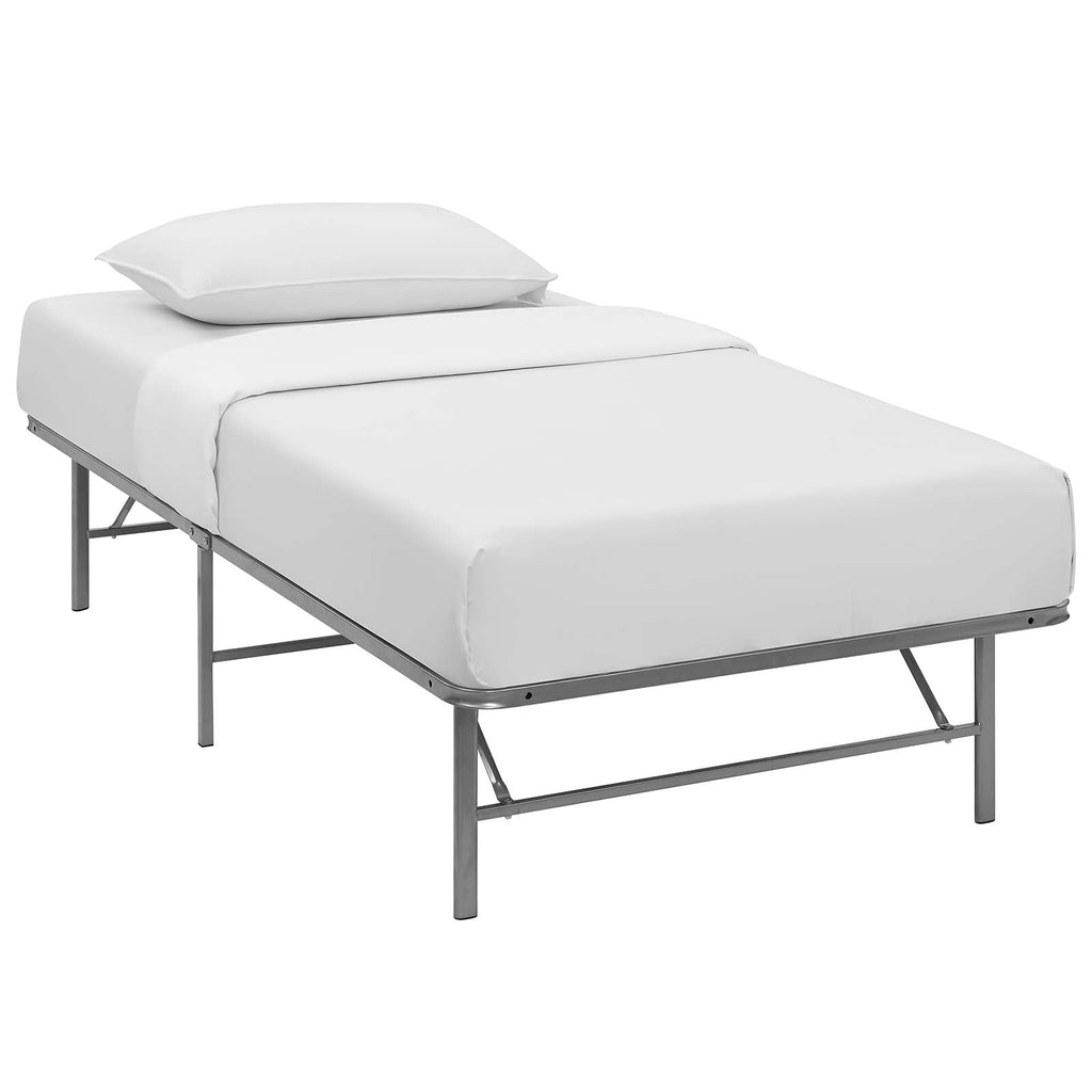 Horizon Stainless Steel Twin Bed Frame by Modway