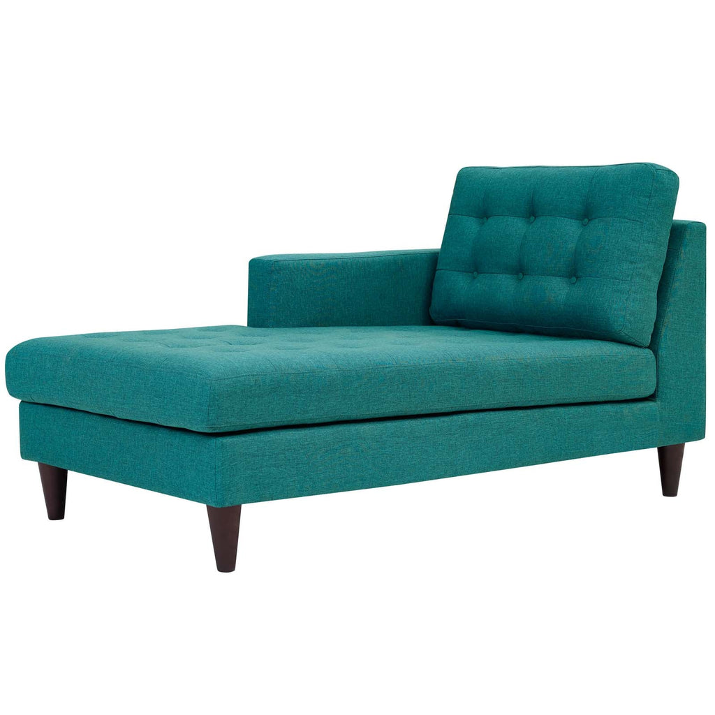 Empress Left-Arm Upholstered Fabric Chaise by Modway