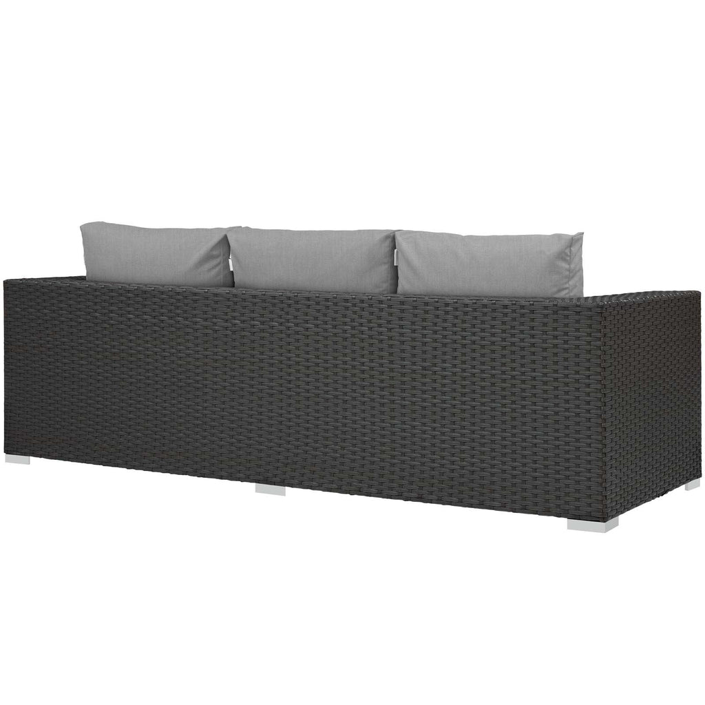 Sojourn Outdoor Patio Sunbrella¨ Sofa by Modway