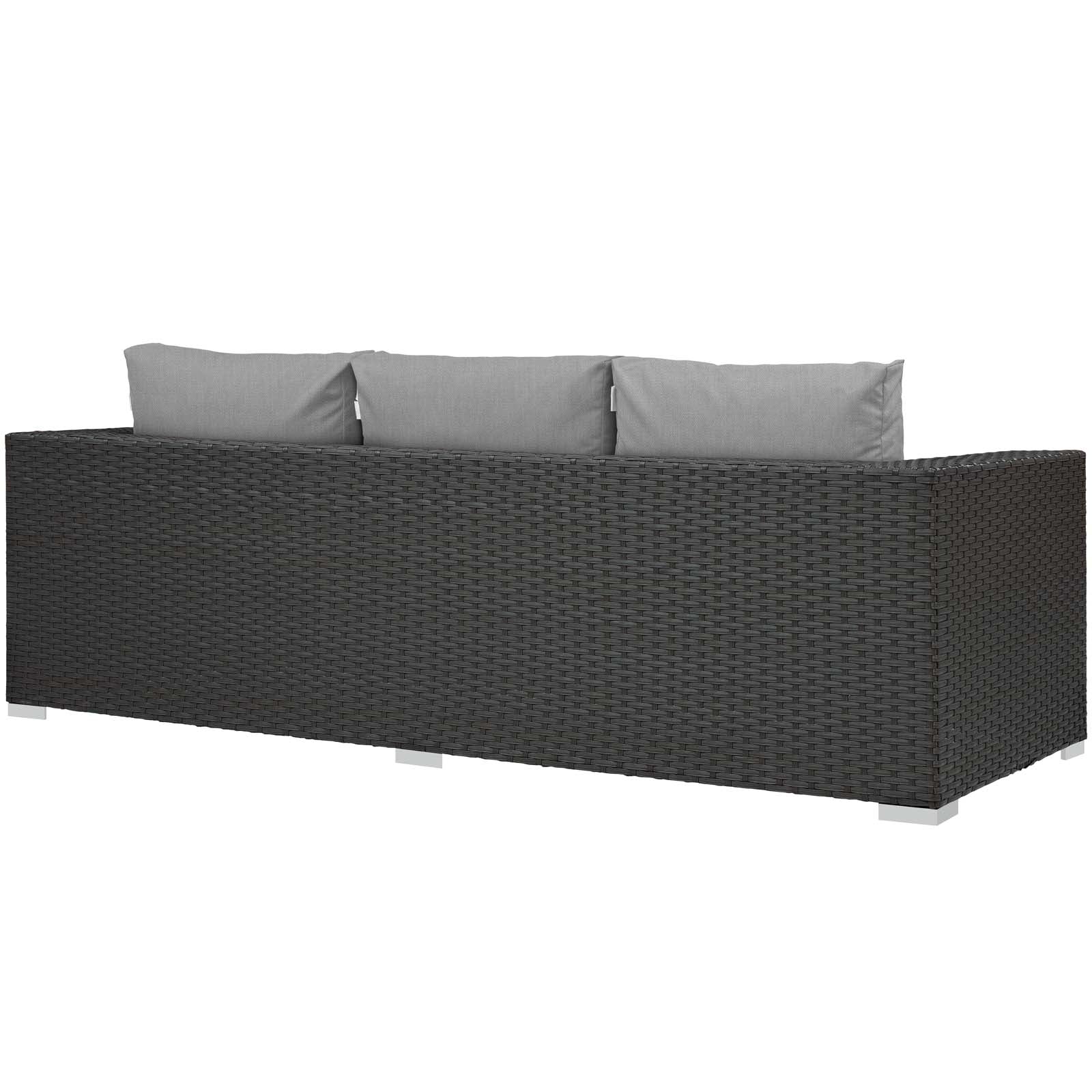 Sojourn Outdoor Patio Sunbrella¨ Sofa by Modway